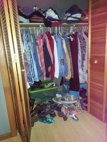 bedroom closet