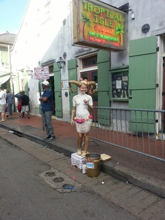painted girl