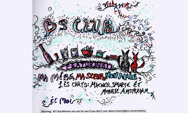 BS Club Minutes – Oct 31, 2012